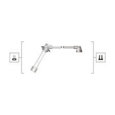 MAGNETI MARELLI gyújtókábelkészlet 941319170073 autóalkatrész