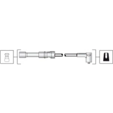 MAGNETI MARELLI gyújtókábelkészlet MAGNETI MARELLI 941318111293 autóalkatrész