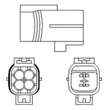 MAGNETI MARELLI lambdaszonda 466016355163 autóalkatrész