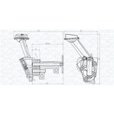 MAGNETI MARELLI olajszivattyú MAGNETI MARELLI 351516000018 autóalkatrész