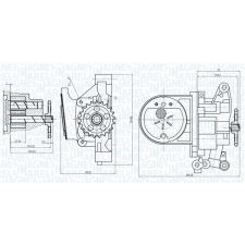 MAGNETI MARELLI olajszivattyú MAGNETI MARELLI 351516000027 autóalkatrész