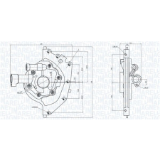 MAGNETI MARELLI olajszivattyú MAGNETI MARELLI 351516000060 autóalkatrész