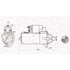 MAGNETI MARELLI önindító MAGNETI MARELLI 063721423010 autóalkatrész