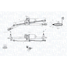 MAGNETI MARELLI szélvédőmosó-berendezés MAGNETI MARELLI 064012005011 autóalkatrész