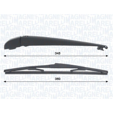MAGNETI MARELLI Törlőkarkészlet, szélvédő tisztítás MAGNETI MARELLI 000723180430 autóalkatrész