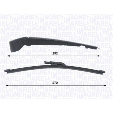 MAGNETI MARELLI Törlőkarkészlet, szélvédő tisztítás MAGNETI MARELLI 000723180454 autóalkatrész