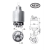 MAGNETI MARELLI Törlőmotor MAGNETI MARELLI 064343499010