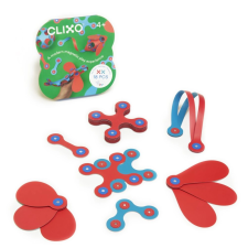 Magnetikus építőjáték Itsy Flamingo és Türkiz mágneses építőjáték