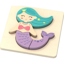 Magni Fa Formabeillesztő Puzzle, Sellő (5707594038680) puzzle, kirakós