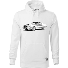 Magnolion 1967 Shelby Mustang GT500 v3 férfi pulóver - 19 szín, S-5XL férfi pulóver, kardigán