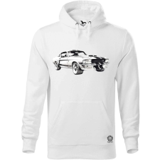 Magnolion 1967 Shelby Mustang GT500 v4 férfi pulóver - 19 szín, S-5XL férfi pulóver, kardigán