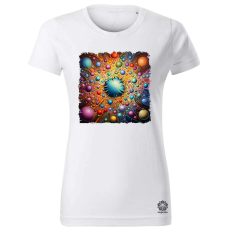 Magnolion Absztrakt csillagok v2 női póló - 19 szín, XS-2XL