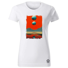 Magnolion Absztrakt három színben v7 női póló - 19 szín, XS-2XL