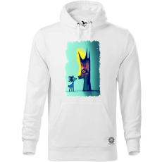 Magnolion Absztrakt illusztráció v4 férfi pulóver - 19 szín, S-5XL