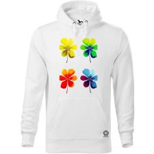 Magnolion Absztrakt lóhere v4 férfi pulóver - 19 szín, S-5XL férfi pulóver, kardigán