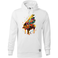 Magnolion Absztrakt zongora v3 férfi pulóver - 19 szín, S-5XL
