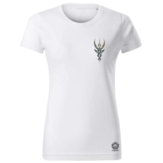 Magnolion Algiz rúna zseb női póló - 19 szín, XS-2XL