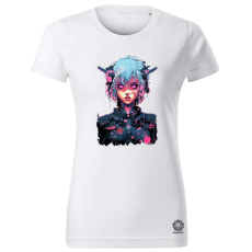 Magnolion Anime cyberpunk fantázia v3 női póló - 19 szín, XS-2XL