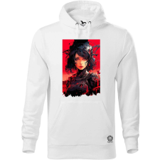 Magnolion Anime cyberpunk fantázia v6 férfi pulóver - 19 szín, S-5XL férfi pulóver, kardigán