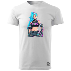 Magnolion Anime Jinx fanart v1 férfi póló - 19 szín, S-3XL