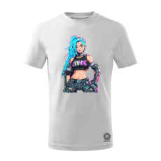 Magnolion Anime Jinx fanart v1 gyerek póló - 11 szín, 4-12 éves