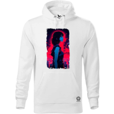 Magnolion Anime lány pózol v16 férfi pulóver - 19 szín, S-5XL