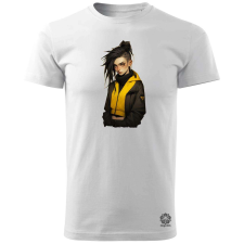 Magnolion Anime lány pózol v7 férfi póló - 19 szín, S-3XL férfi póló