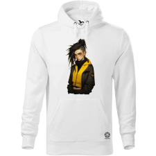 Magnolion Anime lány pózol v7 férfi pulóver - 19 szín, S-5XL férfi pulóver, kardigán