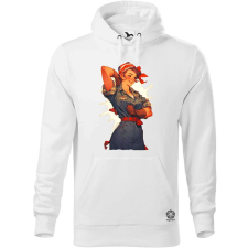 Magnolion Anime Rosie the Riveter v5 férfi pulóver - 19 szín, S-5XL férfi pulóver, kardigán
