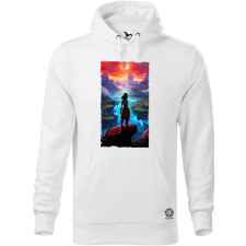 Magnolion Anime tájkép v1 férfi pulóver - 19 szín, S-5XL férfi pulóver, kardigán