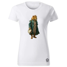 Magnolion Antropromorf zenész oroszlán v3 női póló - 19 szín, XS-2XL