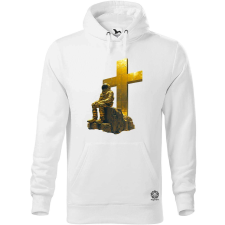 Magnolion Arany kereszt v1 férfi pulóver - 19 szín, S-5XL férfi pulóver, kardigán