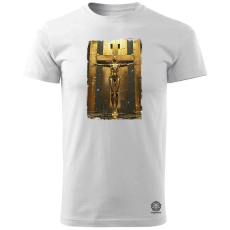 Magnolion Arany kereszt v2 férfi póló - 19 szín, S-3XL