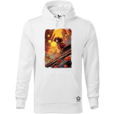 Magnolion Art déco sci-fi v3 férfi pulóver - 19 szín, S-5XL
