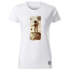 Magnolion Asztronauta hegedül v6 női póló - 19 szín, XS-2XL női póló