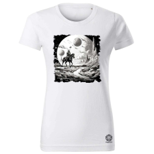 Magnolion Asztronauta lovas v4 női póló - 19 szín, XS-2XL női póló