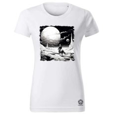 Magnolion Asztronauta lovas v6 női póló - 19 szín, XS-2XL