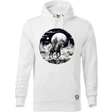 Magnolion Asztronauta lovas v8 férfi pulóver - 19 szín, S-5XL