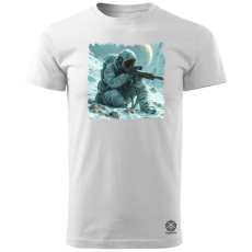 Magnolion Asztronauta sniper v6 férfi póló - 19 szín, S-3XL