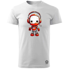 Magnolion Baby robot v1 férfi póló - 19 szín, S-3XL férfi póló