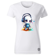 Magnolion Baby robot v3 női póló - 19 szín, XS-2XL női póló