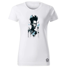 Magnolion Basquiat béke és szeretet v2 női póló - 19 szín, XS-2XL