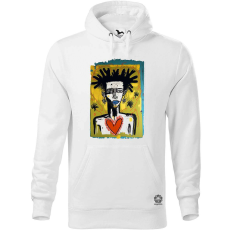 Magnolion Basquiat digitális művészet v1 férfi pulóver - 19 szín, S-5XL