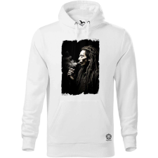 Magnolion Bob Marley portré v4 férfi pulóver - 19 szín, S-5XL férfi pulóver, kardigán