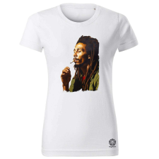 Magnolion Bob Marley portré v6 női póló - 19 szín, XS-2XL női póló