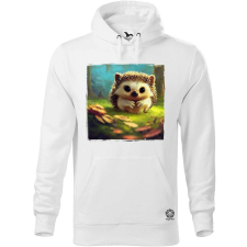 Magnolion Boldog apró és aranyos sündisznó v2 férfi pulóver - 19 szín, S-5XL férfi pulóver, kardigán