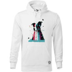Magnolion Border collie rajz v3 férfi pulóver - 19 szín, S-5XL