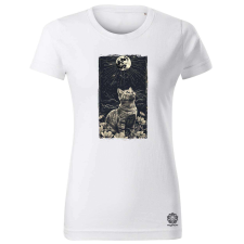 Magnolion Boszi Cica v1 női póló - 19 szín, XS-2XL női póló