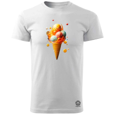 Magnolion Buborék fagyi v3 férfi póló - 19 szín, S-3XL férfi póló