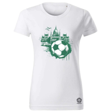 Magnolion Budapest foci absztrakt v3 női póló - 19 szín, XS-2XL női póló
